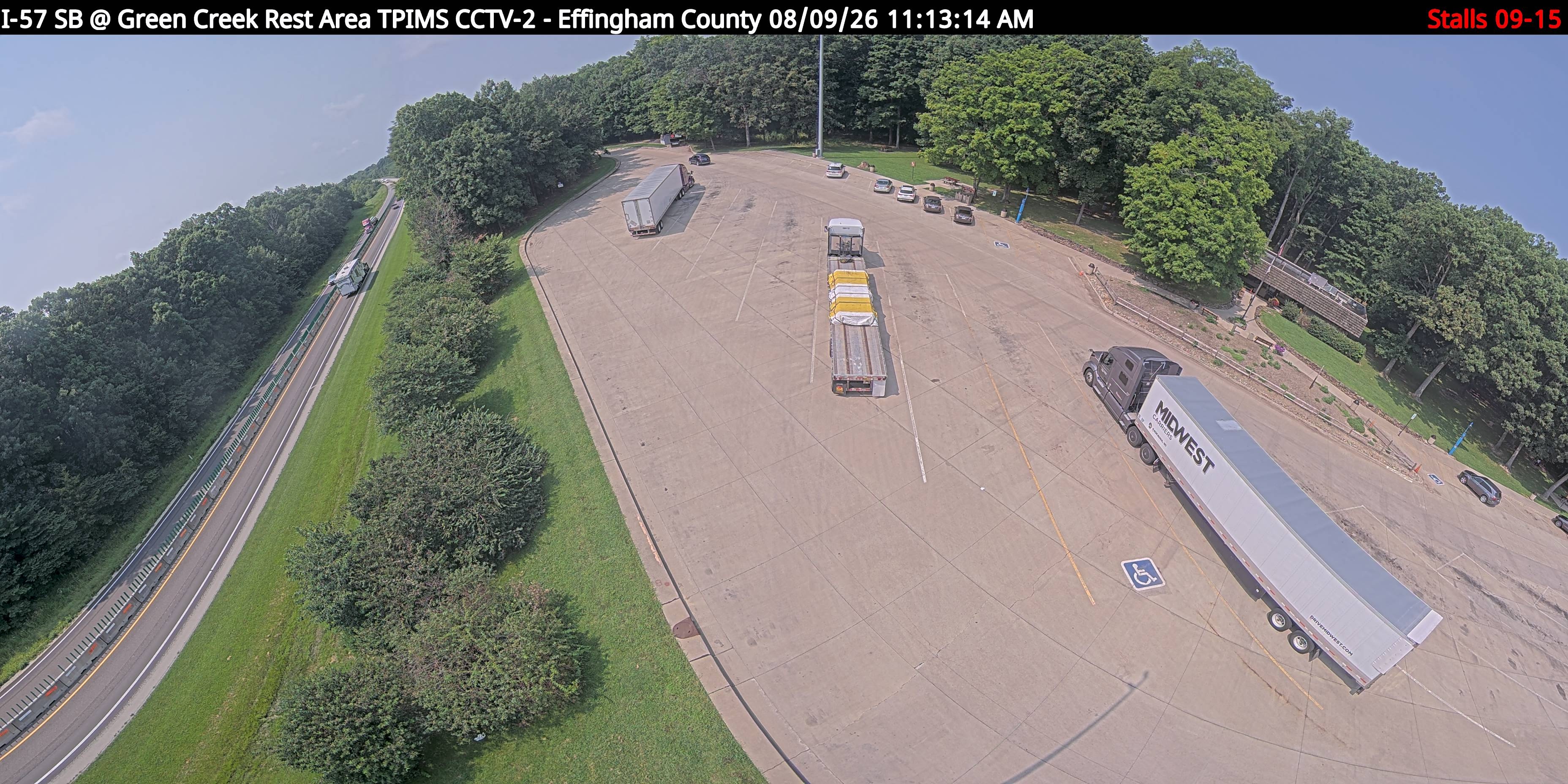 I-57 SB Green Creek Stalls 09-15