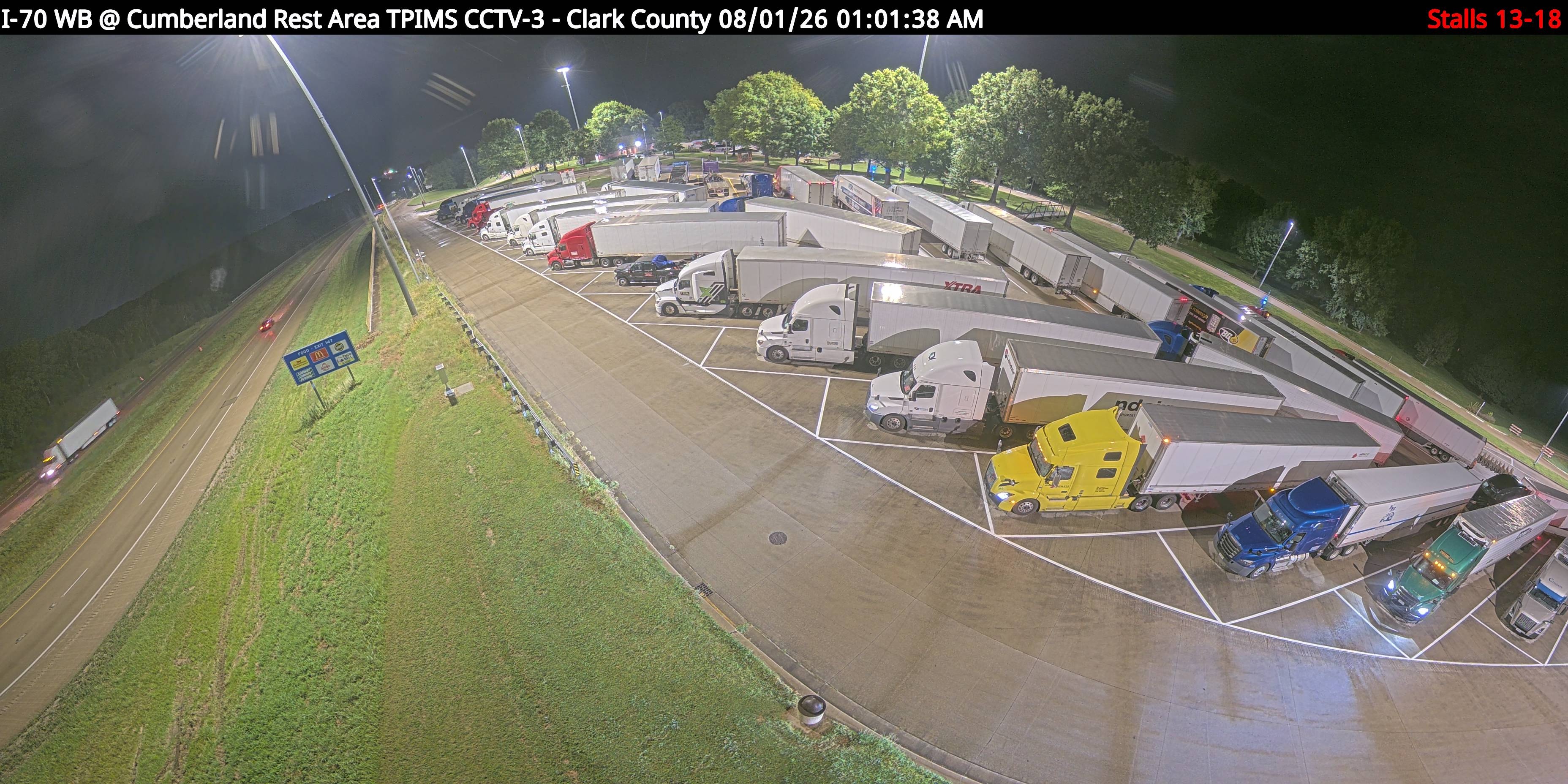 I-70 WB Cumberland Stalls 13-18